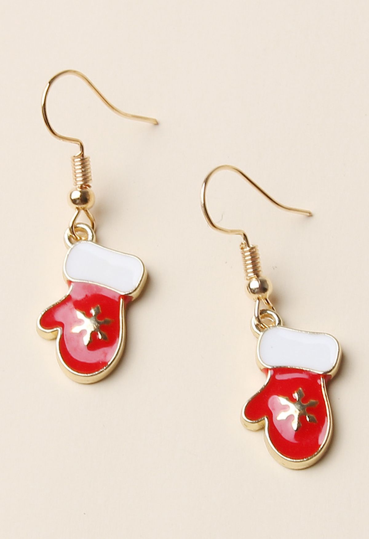 Christmas Vibe Glove Earrings