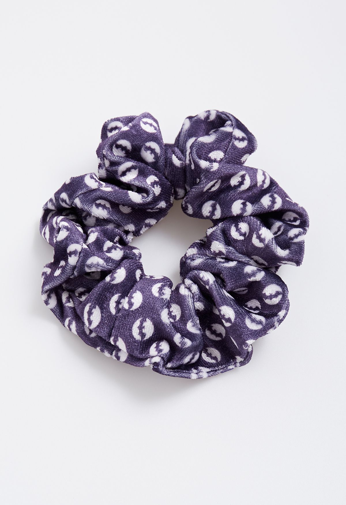 مجموعة Scrunchies الهالوين المرحة باللون الأرجواني